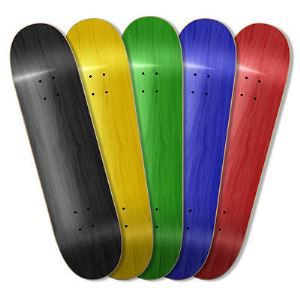 Hologram Maple Skateboard Deck