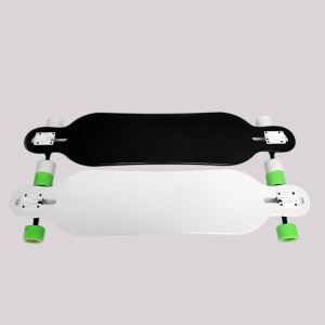White Plain Maple Longboard Deck