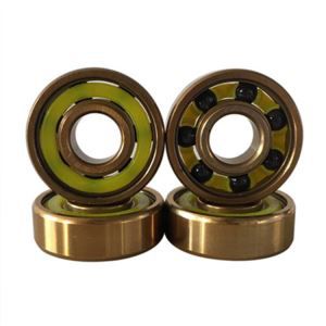 Titanium Gold Skateboard Bearings